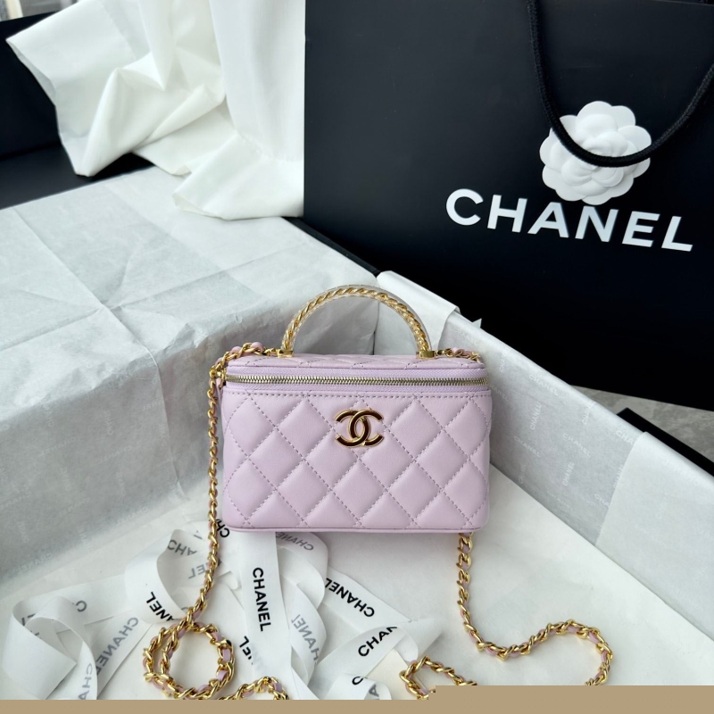 Ch*el cosmetic bags